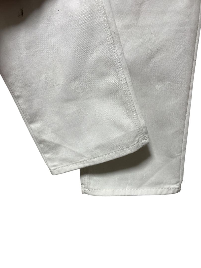 USA製 TRADESMAN デニムペインターパンツ 白 ペイント ペンキ - メルカリ