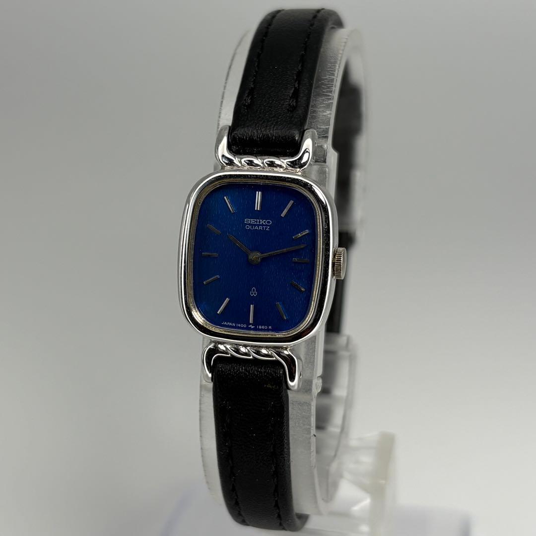 未使用品 SEIKO セイコー 1400-6050 80s QZ時計 電池交換済|mercari