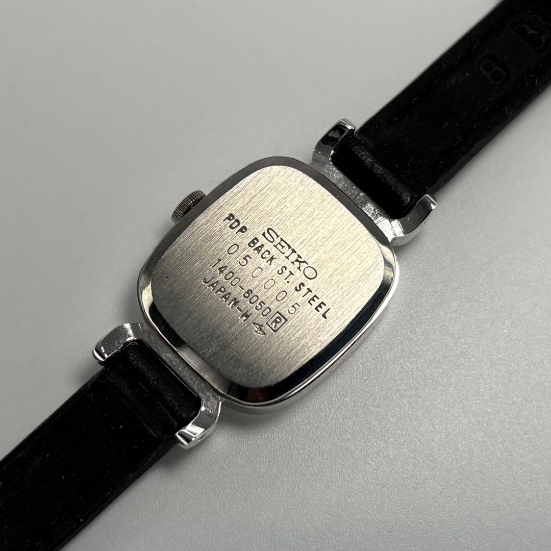 未使用品 SEIKO セイコー 1400-6050 80s QZ時計 電池交換済|mercari