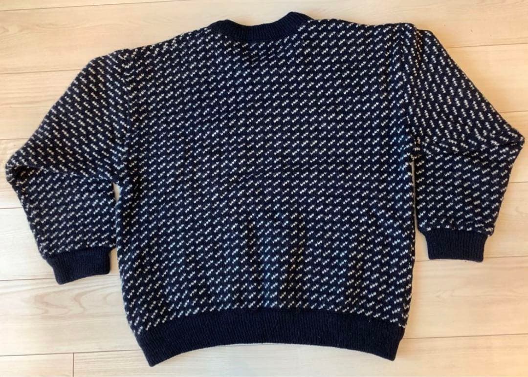 70s〜80s エルエルビーン ノルウェー製 バーズアイニット 在原みゆ紀