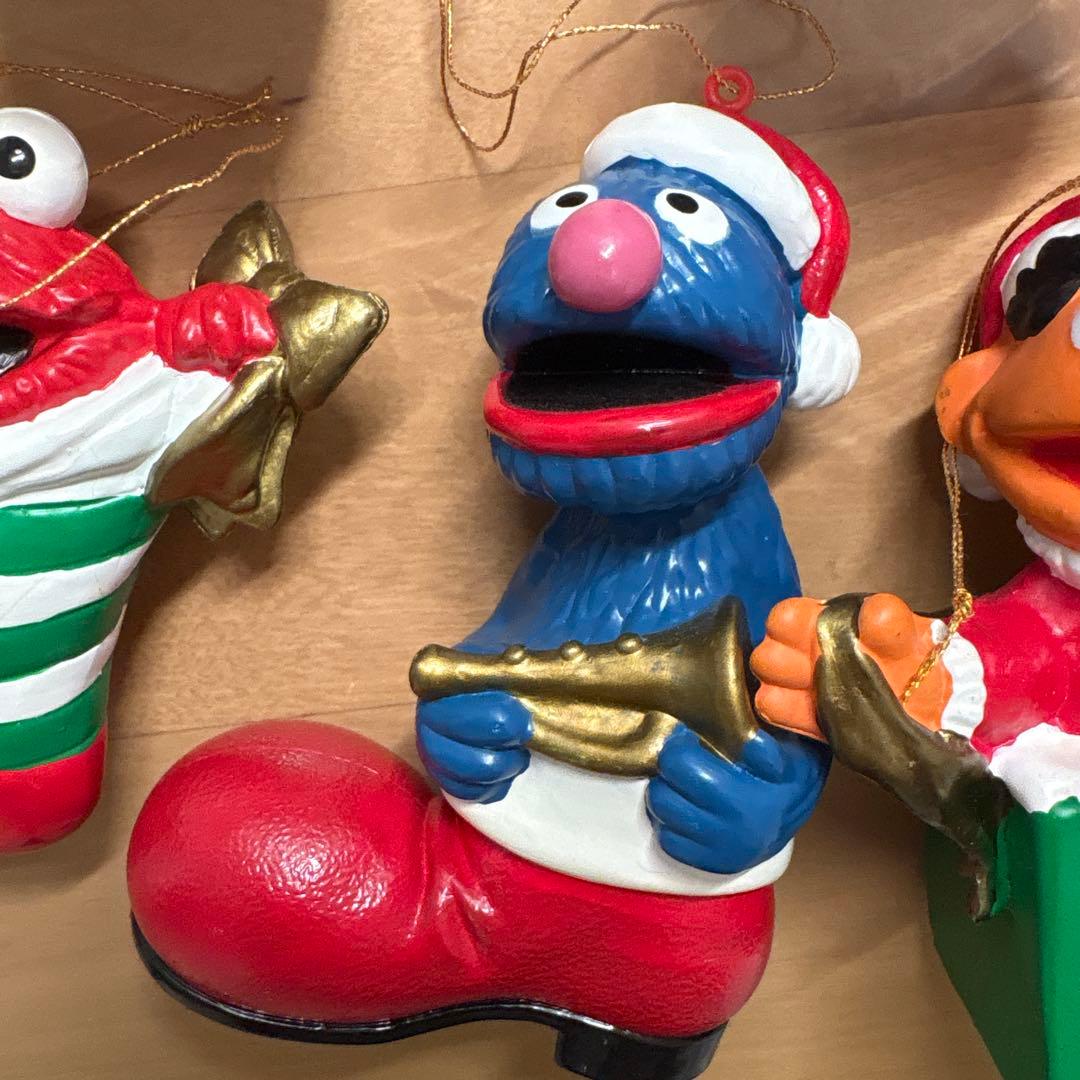 新品 セサミストリート クリスマス オーナメント 7体全セット - メルカリ