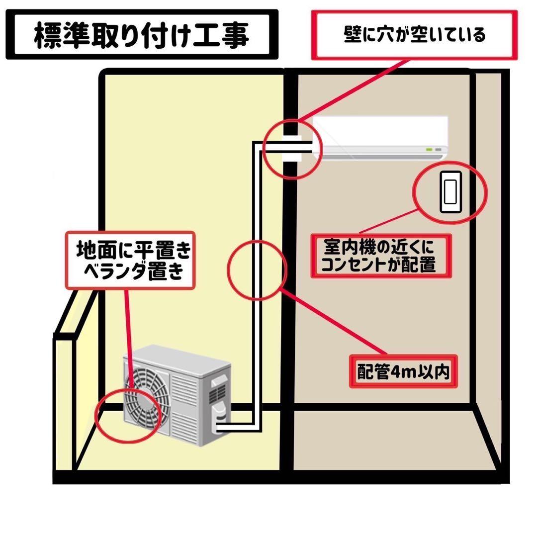 Hisense エアコン HA-S22DE9-W 6畳用 2021年製 H649 - メルカリ