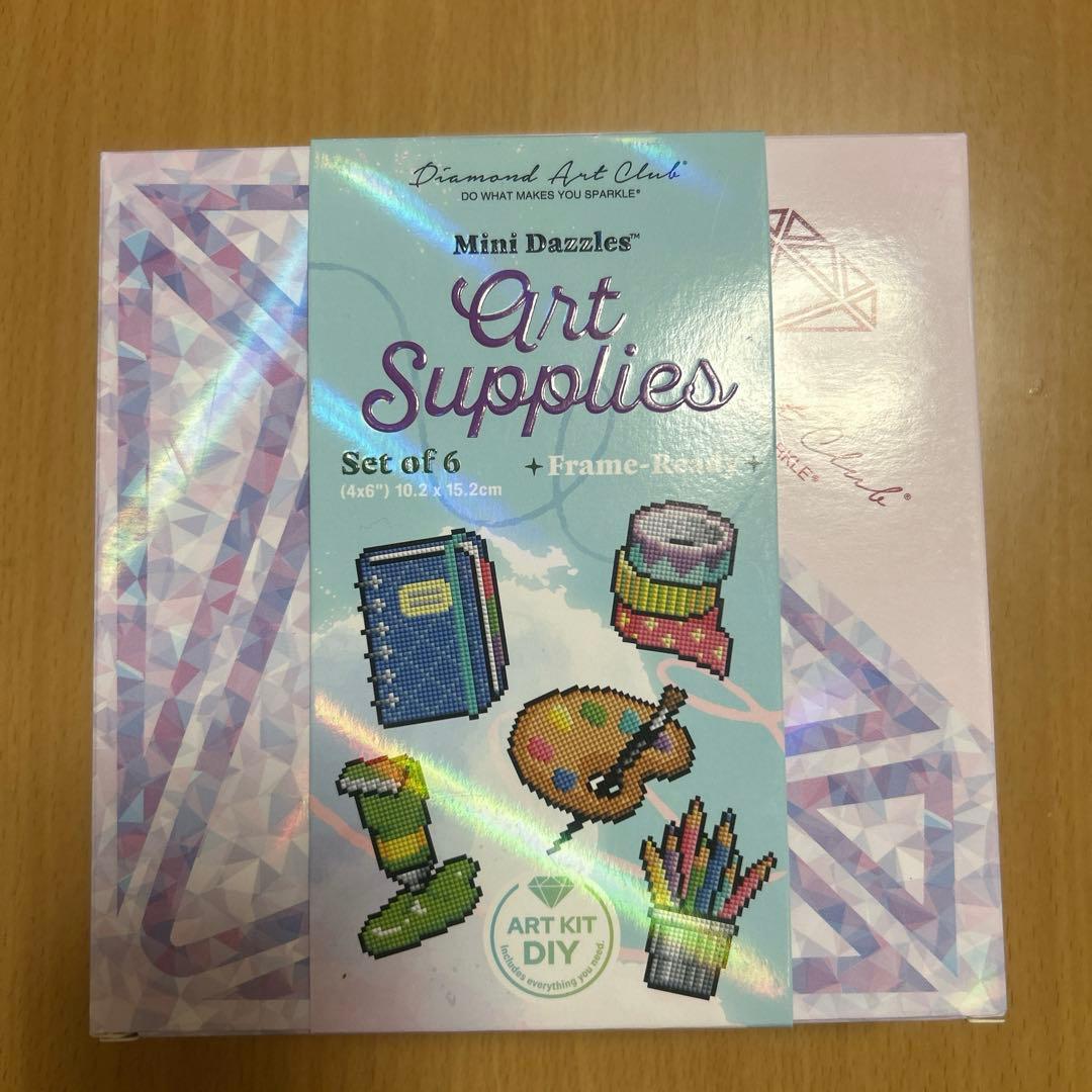 おいち様　ダイヤモンドアートクラブミニダズルズ2点セット おいち様 ダイヤモンドアートクラブミニダズルズ2点セット おいち様