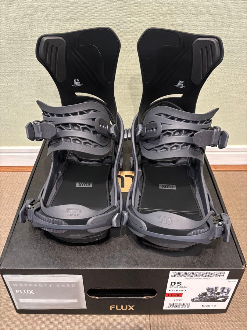 FLUX バインディング DS 限定 リミテッド コレクション Sサイズ FLUX BINDINGS（フラックスバインディング） ラス1 Sサイズ のみ FLUX