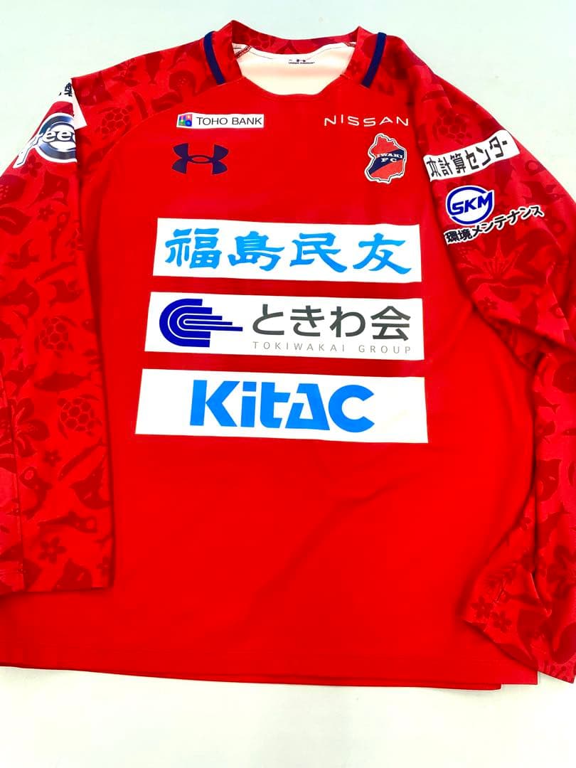 いわきFC トップチーム選手支給品、実着用品 サイズXL アンダー