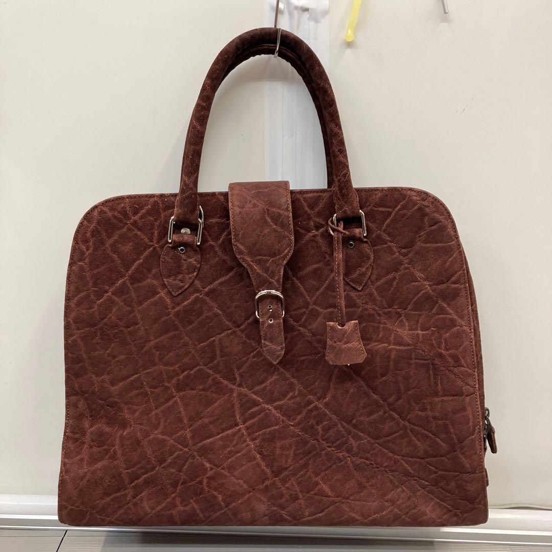 ハンドバッグ ビジネスバッグ ボストンバッグ レザー 象革 エレファント エレファント ボストンバッグ MILLE - TRUE BLUE/トゥルーブルー – Le'sac