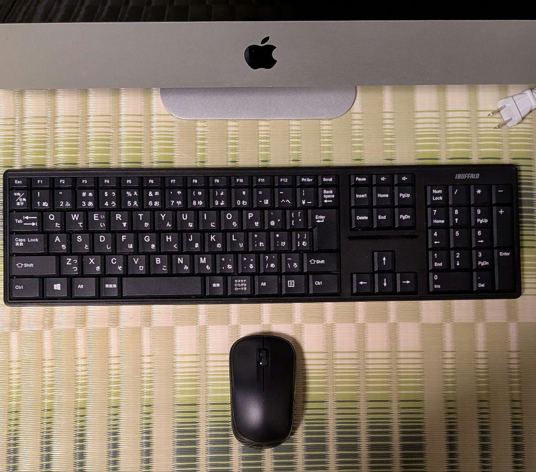 iMac 2010 mid メモリ12GB 容量2TB キーボード マウス付き