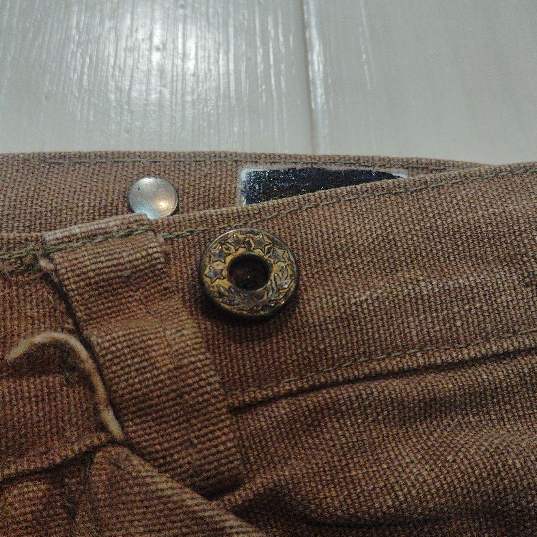 40's ミリタリーパンツ月桂樹ボタン - メルカリ