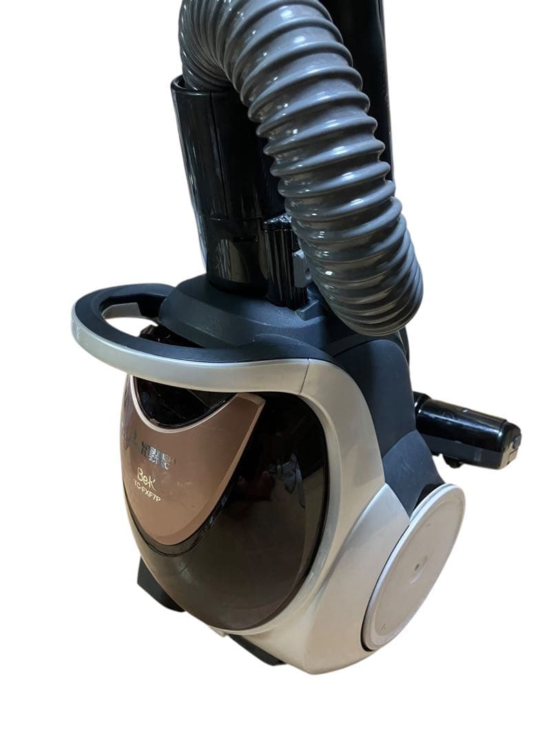 三菱 紙パック掃除機　TC-FXF7P-T 22年製　訳アリ　保証付き 三菱電機 Be-K 紙パック式掃除機 TC-FXF7P-Tを検証レビュー