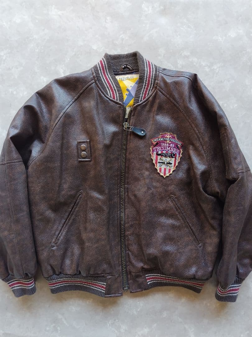 激レア 80s フライトジャケット レザージャケット フライングシャーク AVIREX】アヴィレックス 80s A-2 レザージャケット ヴィンテージ