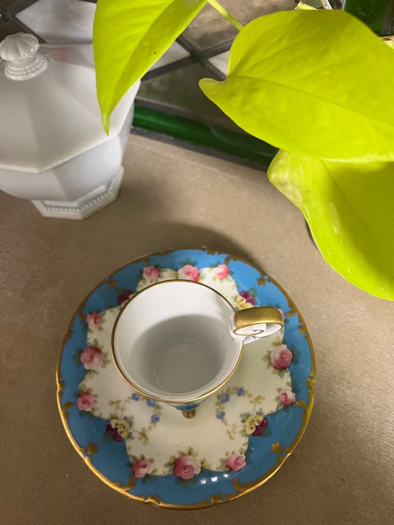 レア❣️フランス アンティーク リモージュ カップ&ソーサー 19世紀