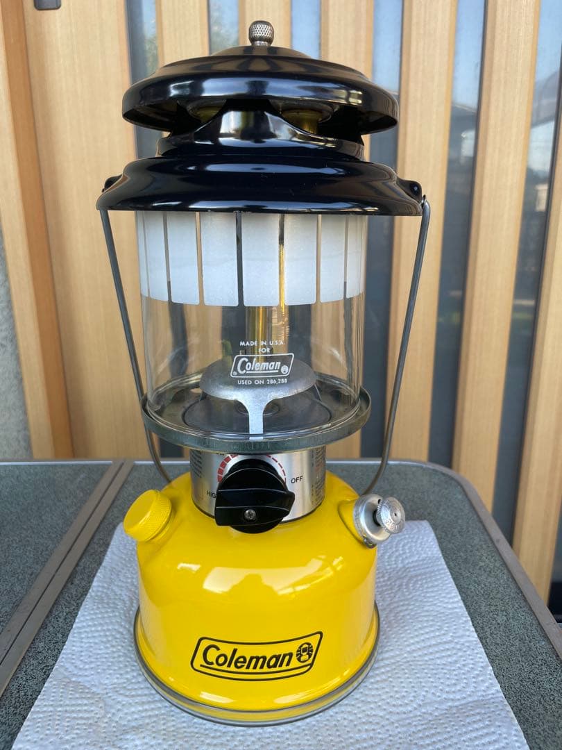 コールマン285カスタマイズ イエロー 1990年3月製造 - メルカリ