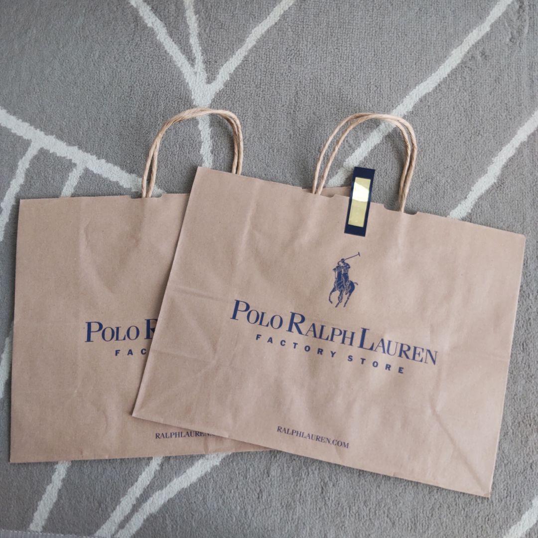新品・未使用】ポロラルフローレン ショッパーM 2枚セット - メルカリ