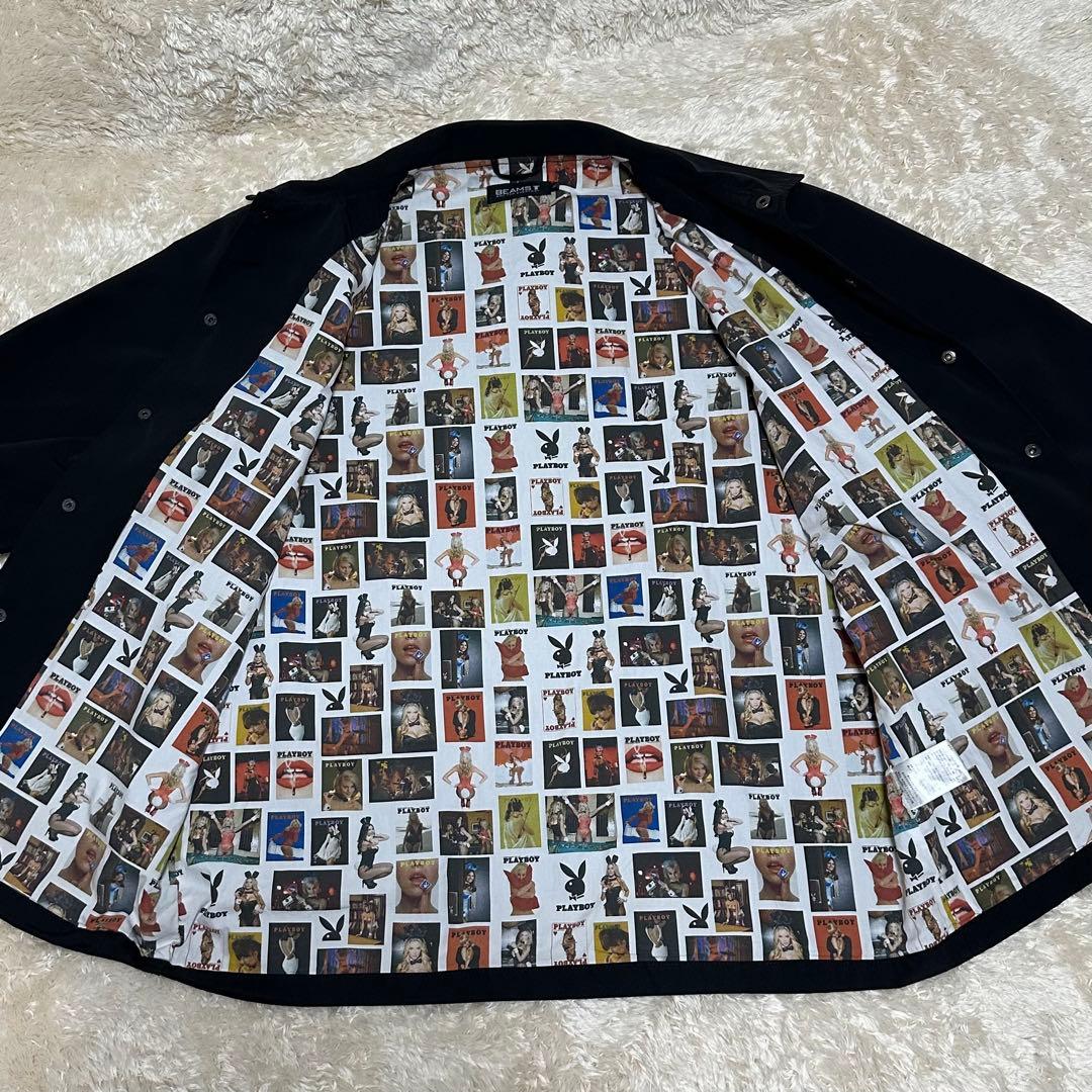 PLAY BOY × beams コラボジャケット コーチジャケット ナイロン - メルカリ