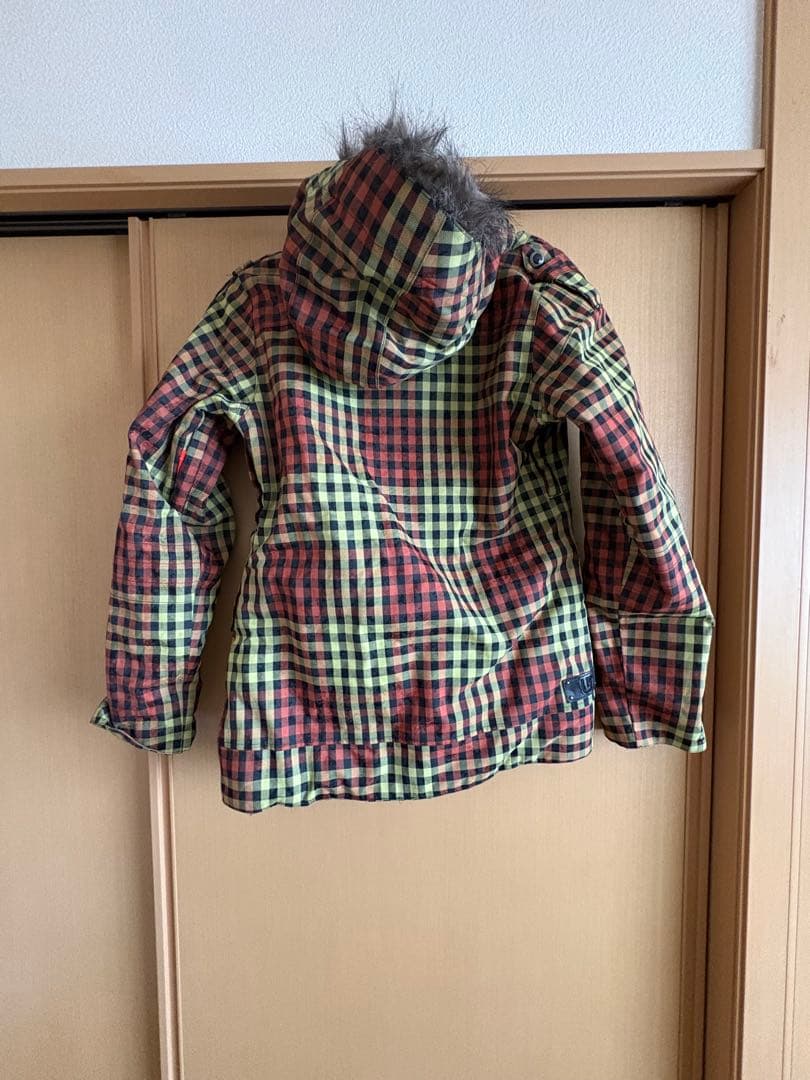Burton スノーボードウェアセット M チェック柄 - メルカリ