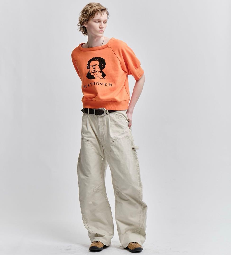 パンツ CONZ DUCK DOUBLE KNEE CURVED LEG PANTS CONZ パンツ DUCK DOUBLE KNEE CURVED LEG PANTS メンズ : ZOZOTOWN