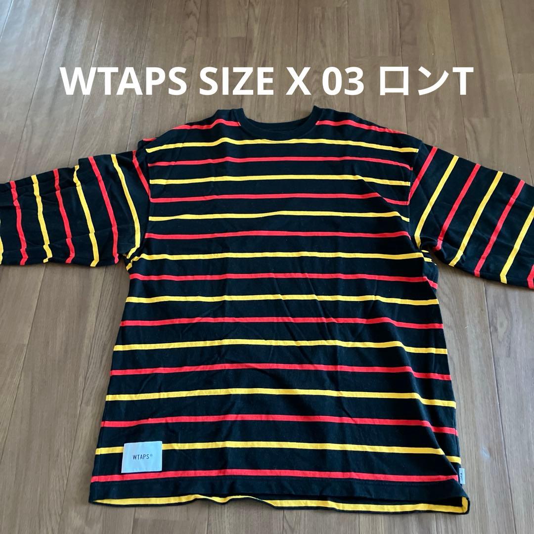 WTAPS 長袖カットソー サイズ X 03 ストライプ