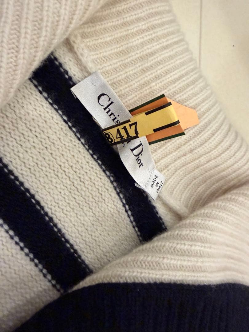 企業ロゴ 「mihoco様」Dior Marinière カーディガン 34サイズD-St Dior