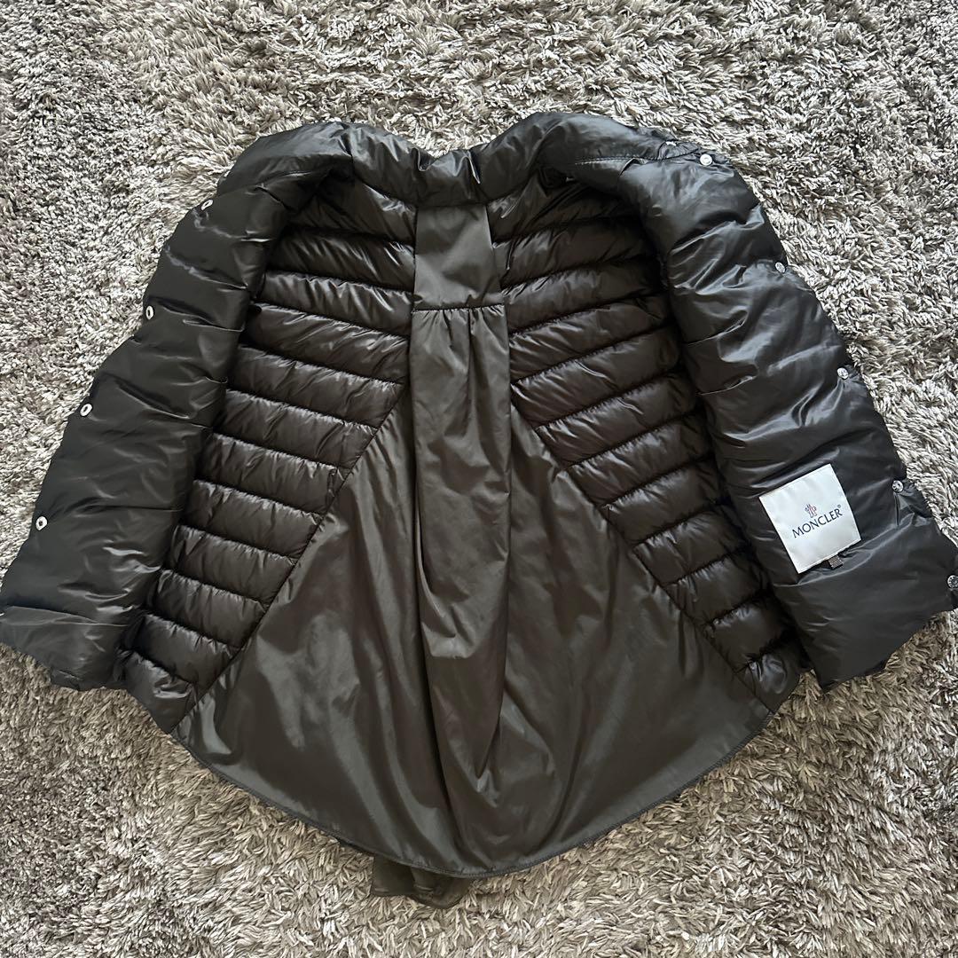 MONCLER ダウンベスト モンクレール sacai コラボ ブラック