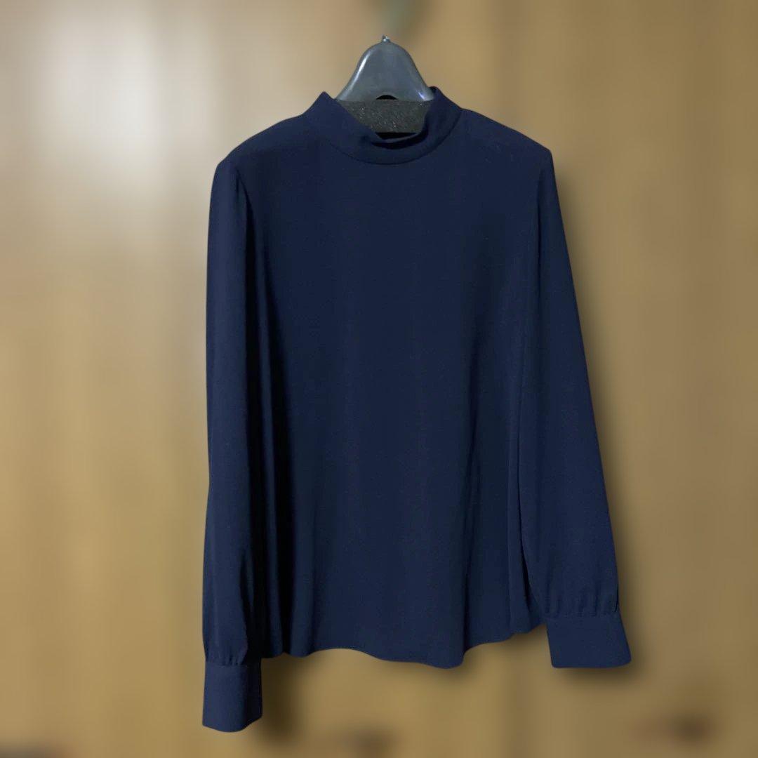 theory luxe ブラウス ネイビー - メルカリ