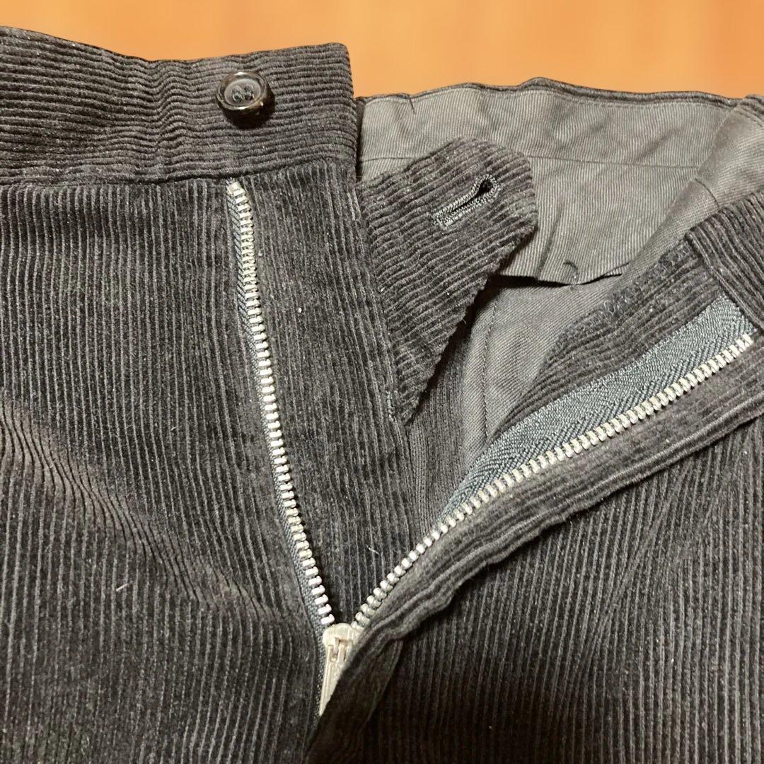 comme des garcons homme黒コーデュロイ 田中オム 1993