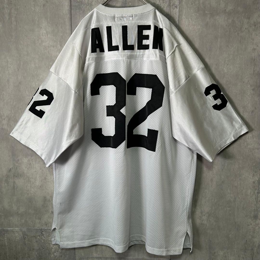 2004年 限定版 レイダース マーカスアレン ゲームシャツ 刺繍