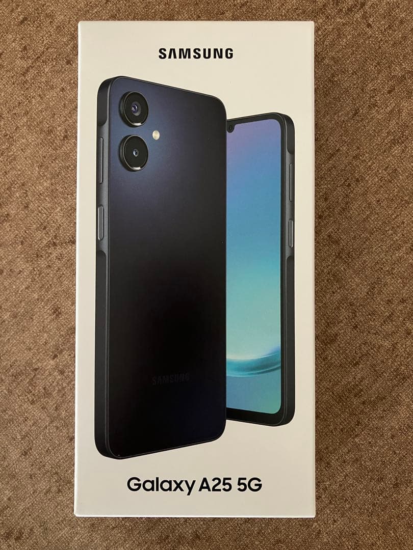 新品　未開封 Samsung Galaxy A25 5G 本体　ブラック Galaxy A 【 SIMフリー品】新品未開封 A25 5G【Black】判定O 赤ロム