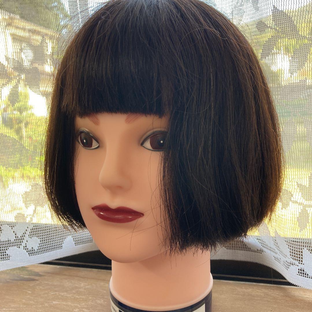 カットウィッグ カットマネキン 美容師実技試験用 - メルカリ