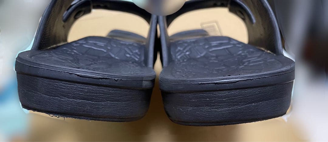 ラクバキ　Racbaki イージーサンダルラップ黒　L 24.0~25.5cm