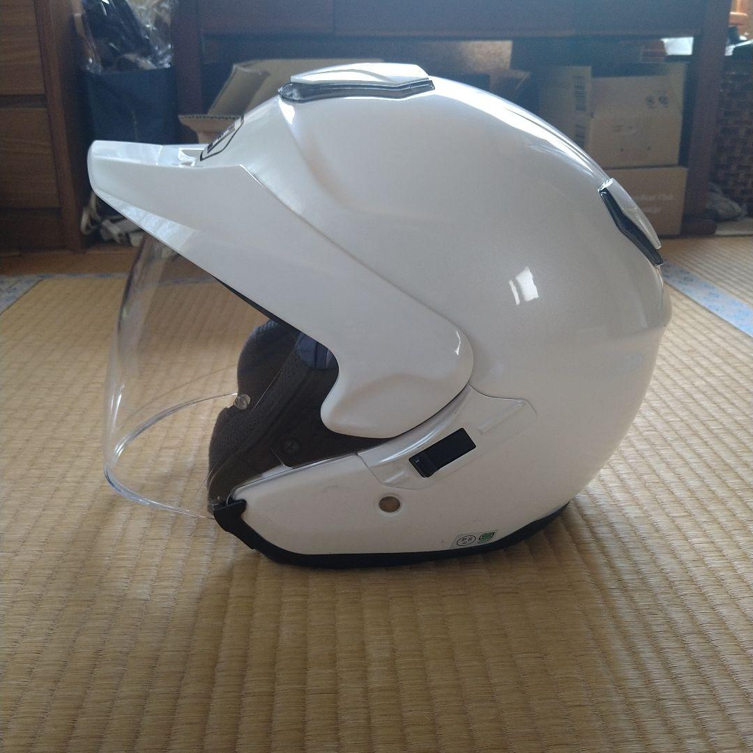 SHOEI J-cruise白バイ仕様（希少なバイザー付き） - メルカリ