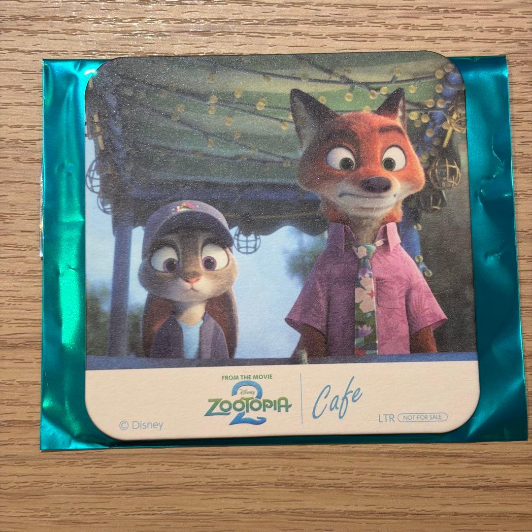 ズートピア コラボカフェ コースター ジュディ ニック - メルカリ