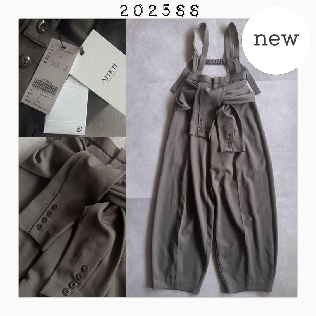 【新作／新品✨】AMERI MEDI SUSPENDER PANTS セール】MEDI FAKE SLEEVE SUSPENDER PANTS（その他パンツ）｜Ameri