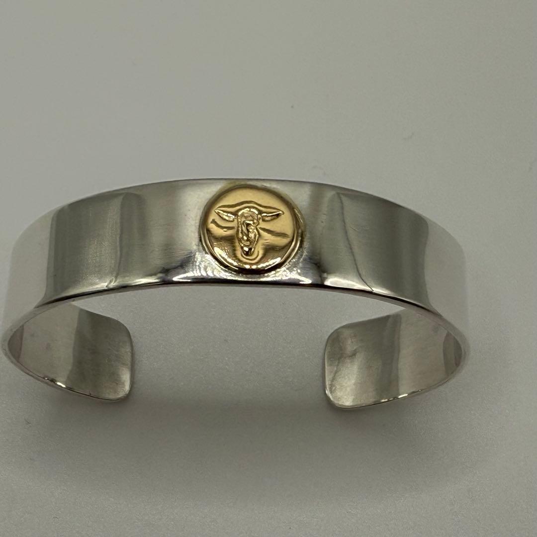 tady&king タディアンドキング　バングル ロングホーン Sサイズ TADY&KING平打ちバングルK18ロングホーン ALL ITEM TADY＆KING ONLINE