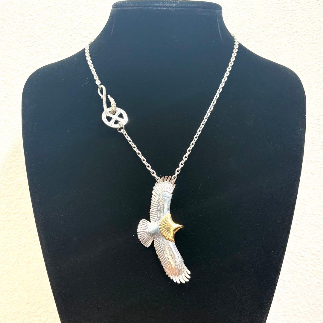 TADY&KING ネックレス カスタム 頭金 中イーグル ゴローズ魂を継承