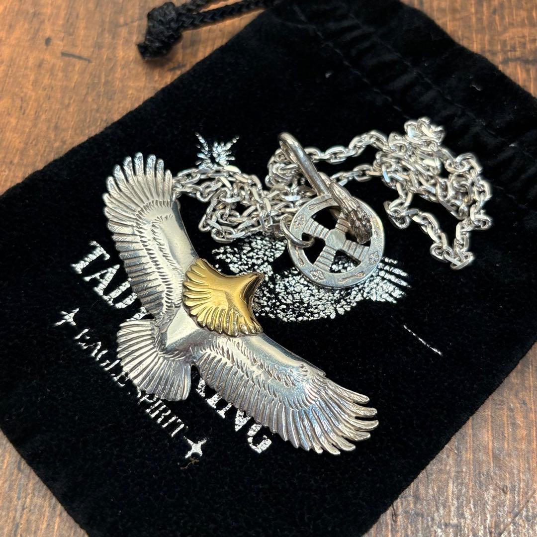 TADY&KING ネックレス カスタム 頭金 中イーグル ゴローズ魂を継承