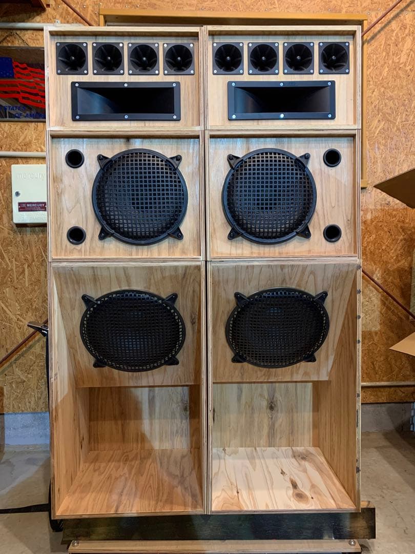 レゲエ ミニサウンドシステム 30cm.25cm.ホーン、ツイーター - メルカリ