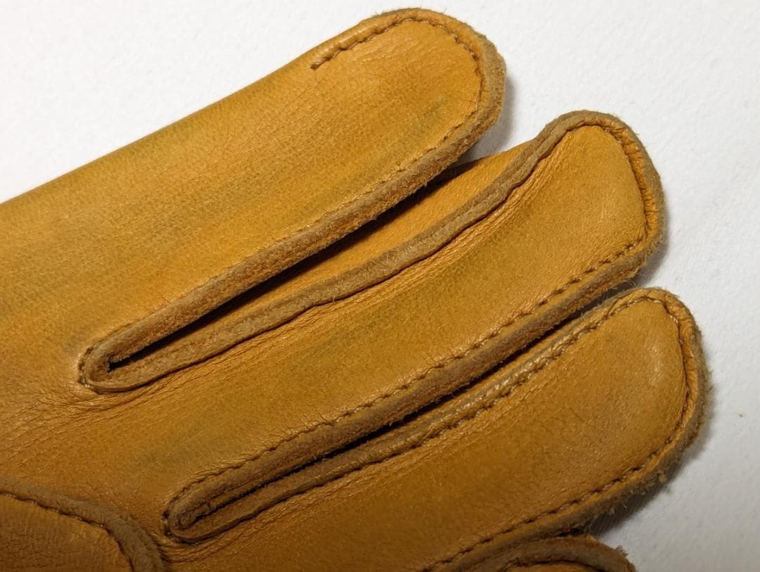 L.L.Bean イエロー キャメル ディアスキングローブ レザーグローブ