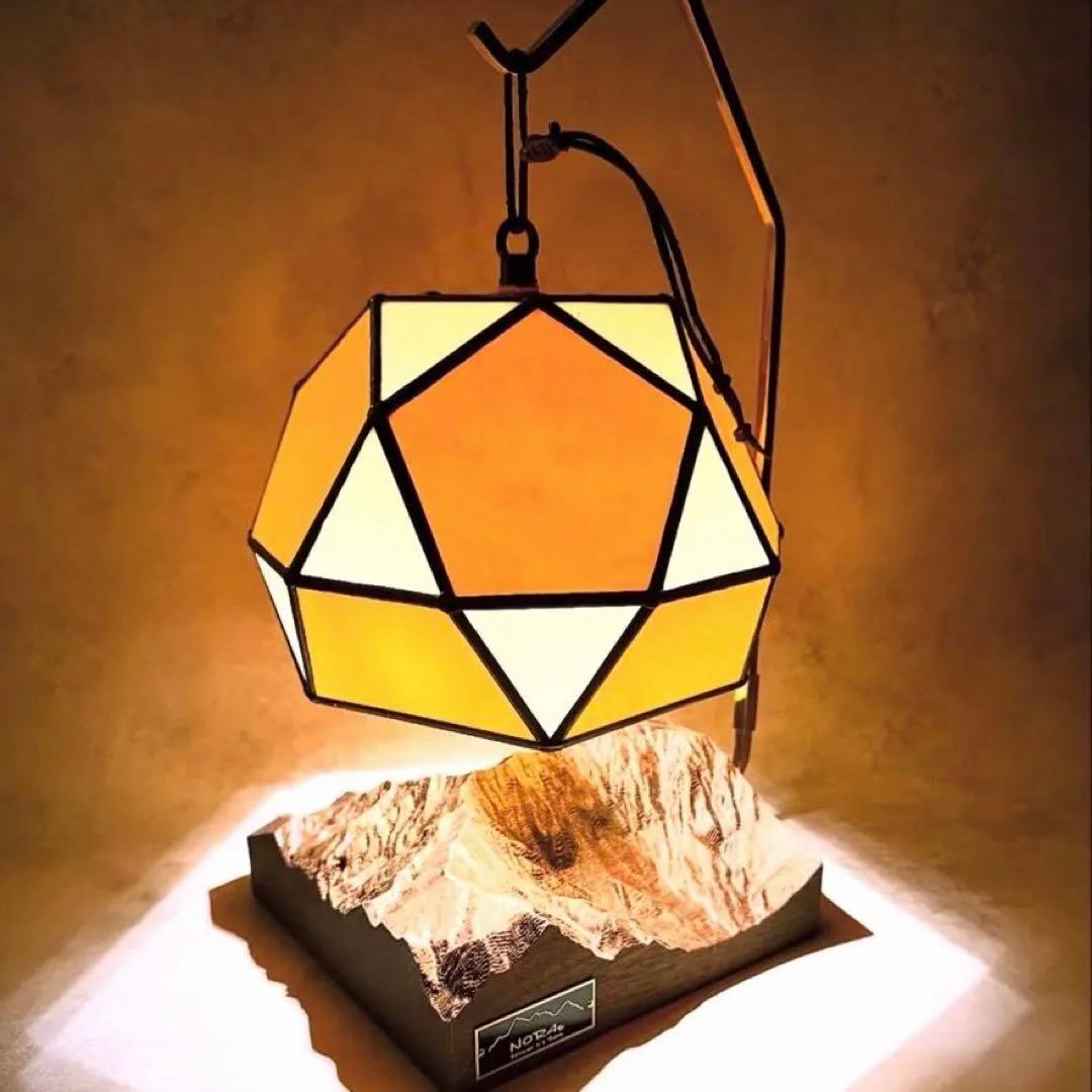 NORAs シェード D ノラズ ランプシェード ジオドーム ステンドグラス