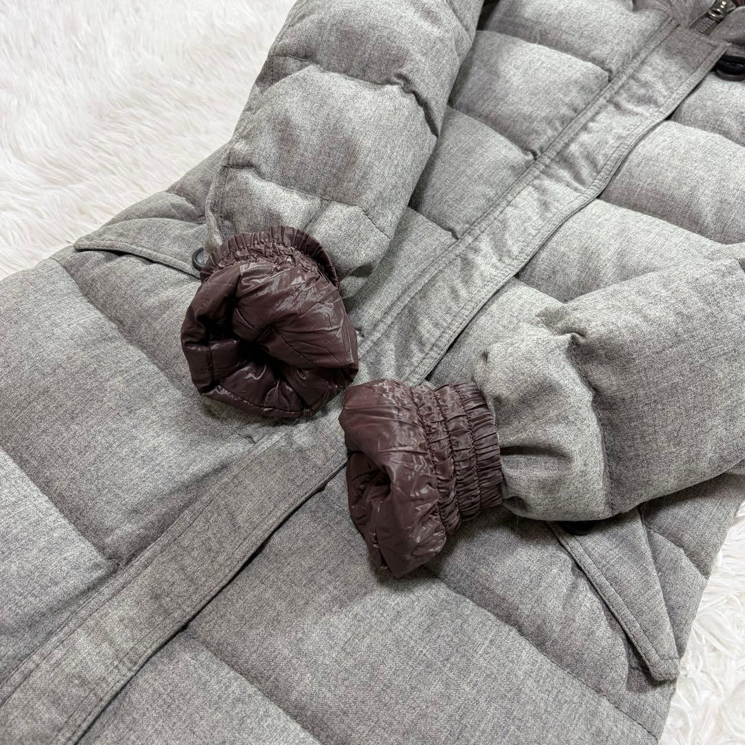 希少 デュベティカ ガニメダ ダウンコート カシミヤ混 40 ファー