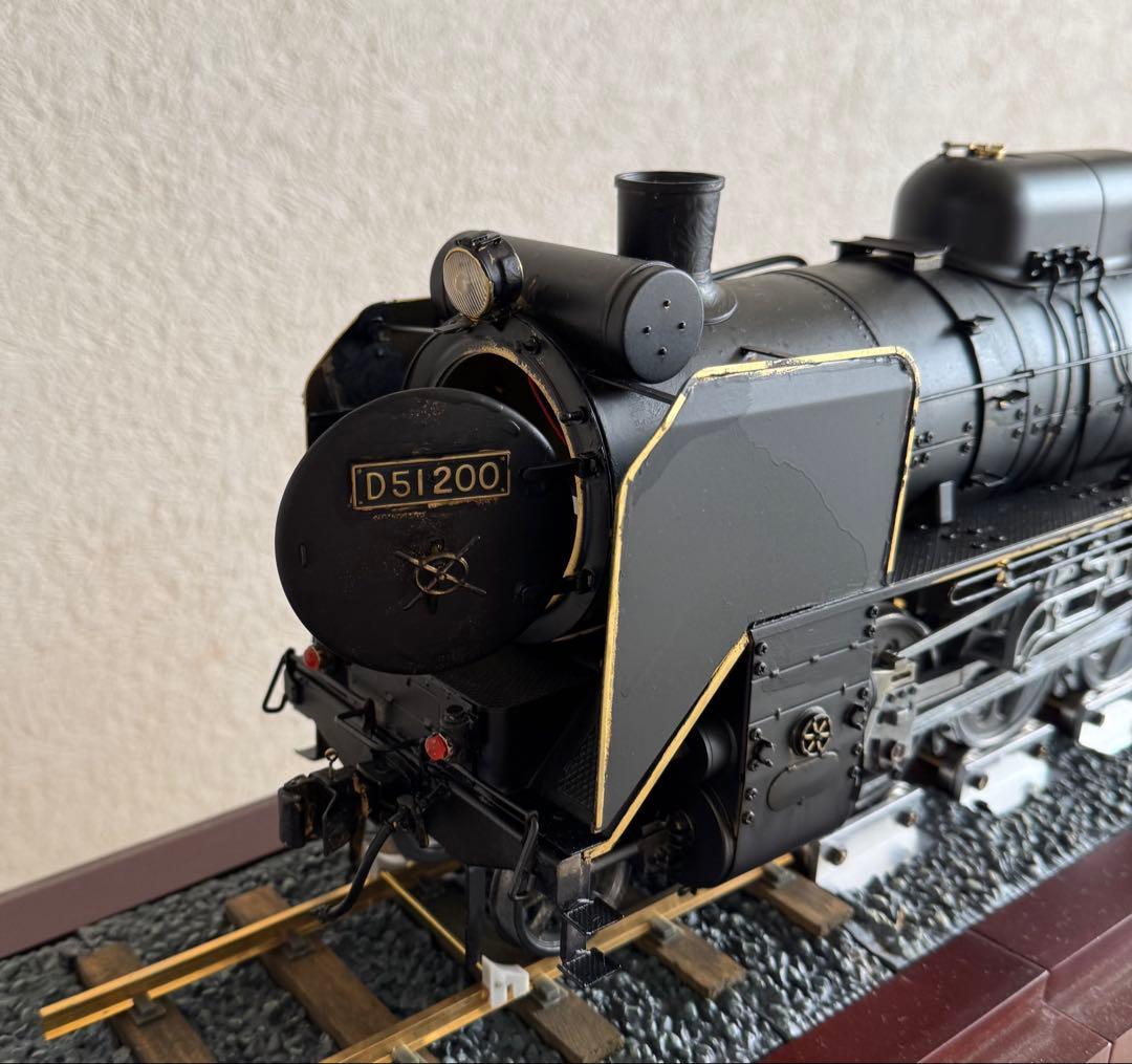 D51蒸気機関車モデル 1/24スケール アゴスティーニ - メルカリ