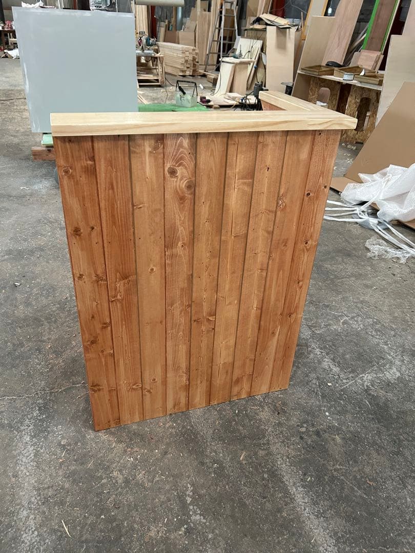 現品処分品　壁付け　L字　レジカウンター 現品処分品 壁付け L字 レジカウンター 現品処分品 壁付け L字 レジ