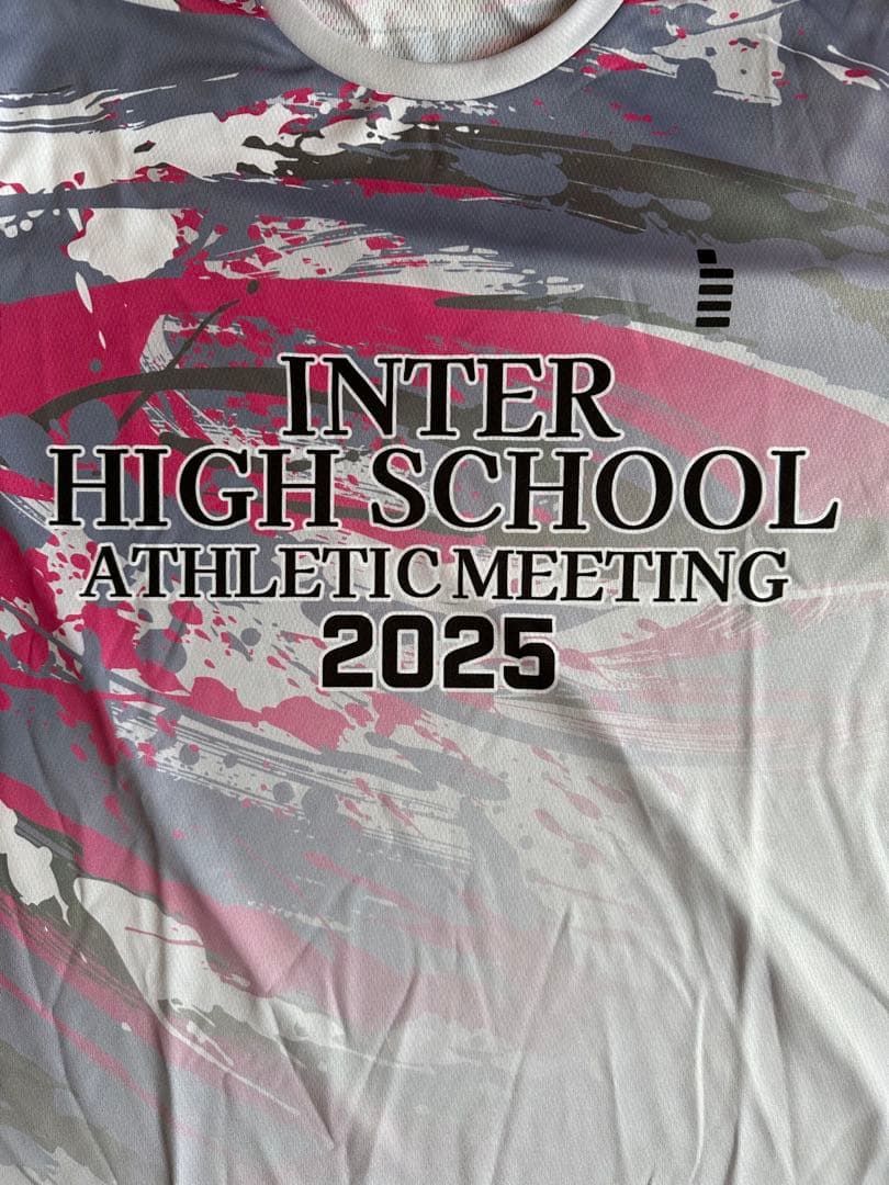 GOSEN インターハイ記念Tシャツ 2025 ライトグレー サイズ(O) テニス