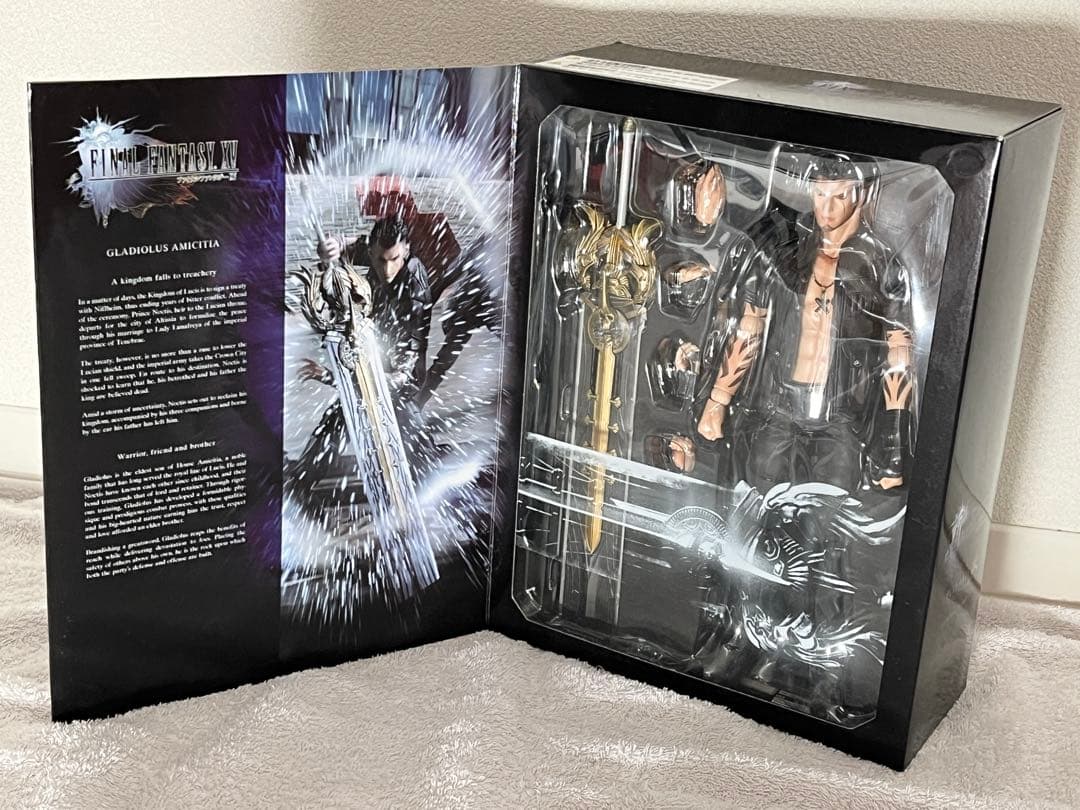 FF15 グラディオ　プレイアーツ改 Amazon.co.jp: PLAY ARTS改 FINAL FANTASY XV グラディオラス : ホビー