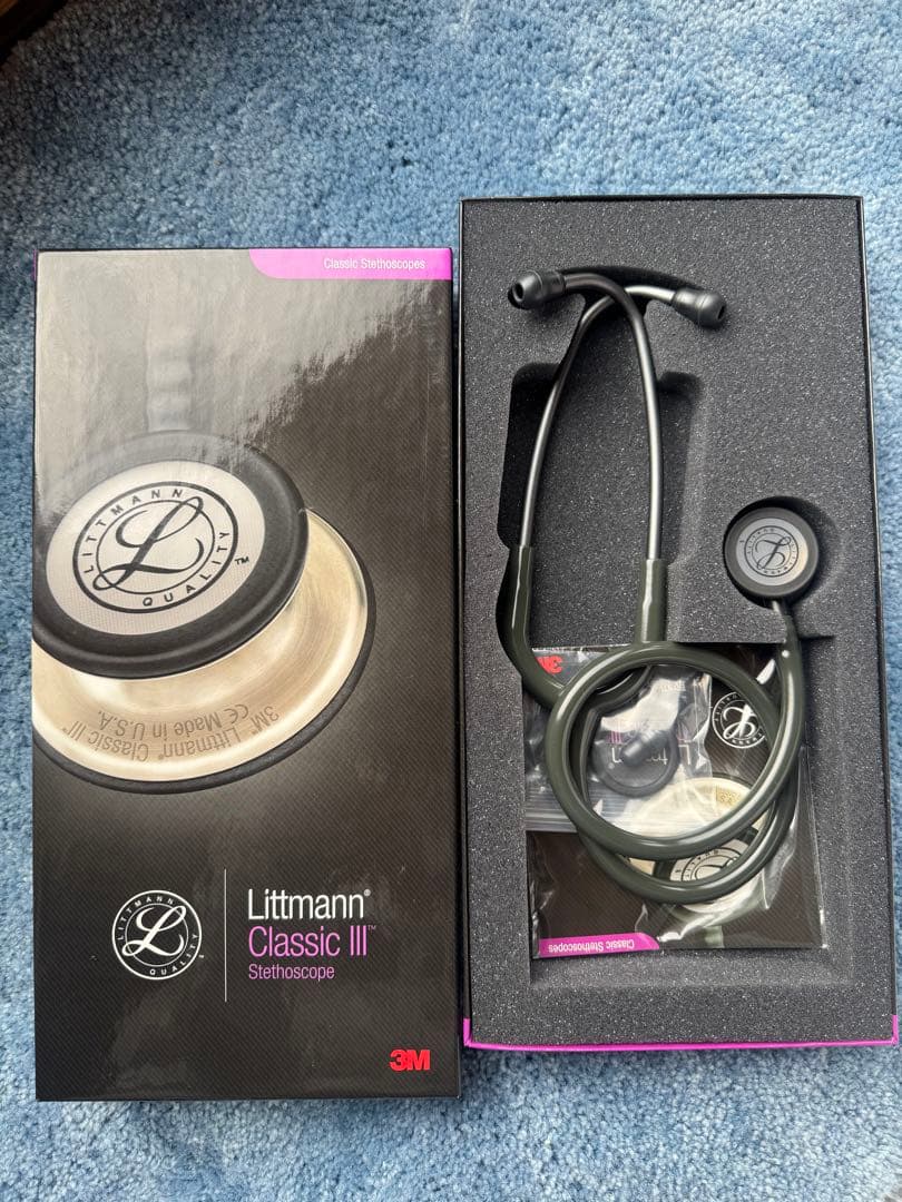 Littmann Classic III 聴診器 ダークグリーン 3M Littmann Classic Ⅱ S.E. リットマン クラシックⅡ S.E. 聴診器