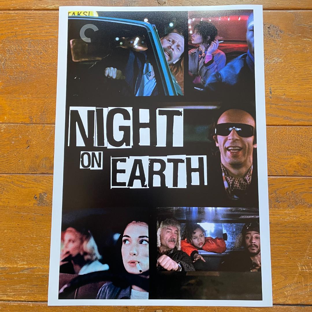 海外版ポスター『ナイト・オン・ザ・プラネット』ジム・ジャームッシュ