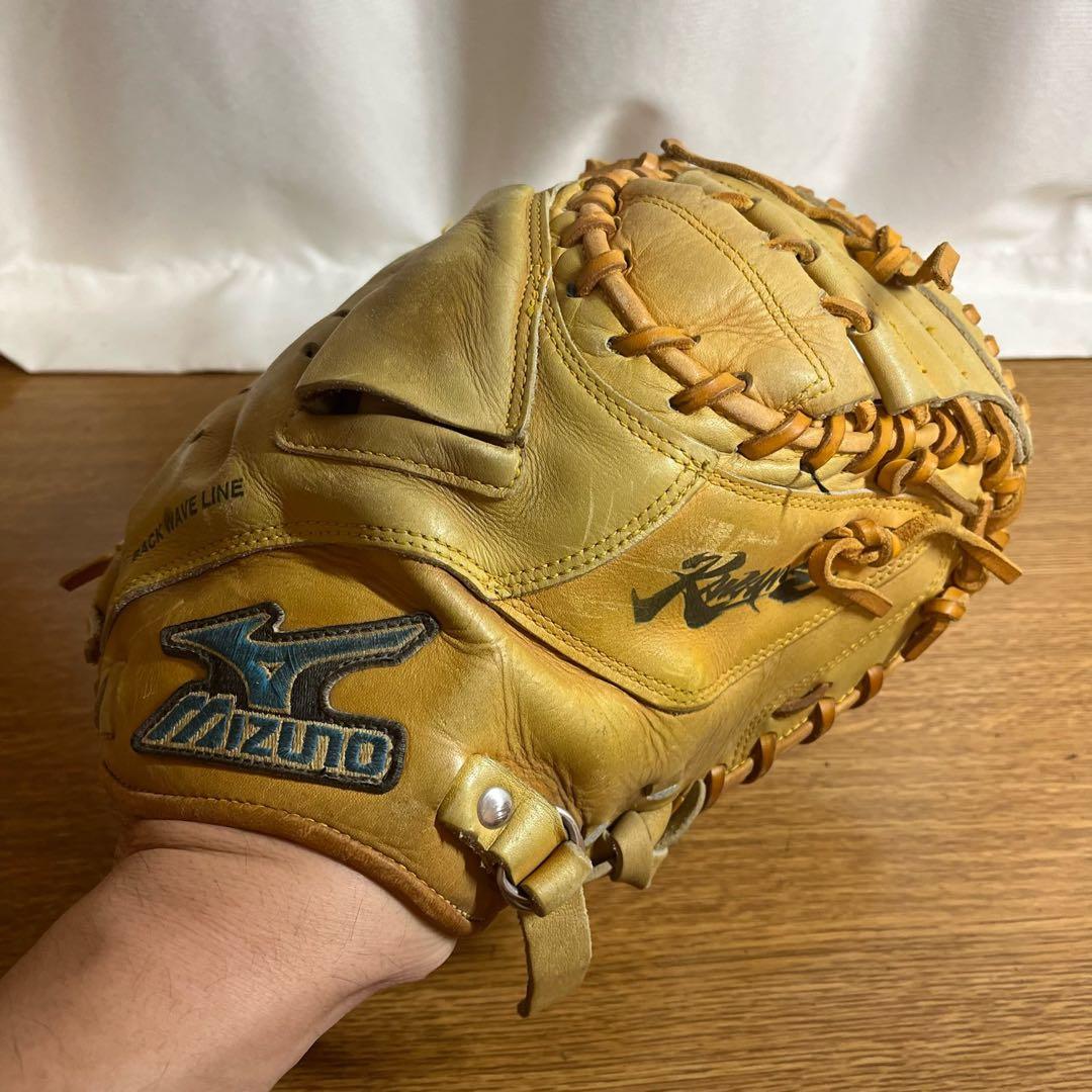 ミズノ ビューリーグ 一般軟式 キャッチャーミット 横型 良品 HG-3 ミズノ ビューリーグ 一般軟式 キャッチャーミット 横型 良品 HG-3