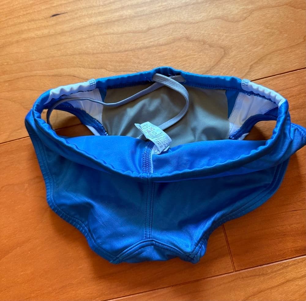 水球ヤンキース】arena x-PYTHON スカイブルー 140 競パン - メルカリ