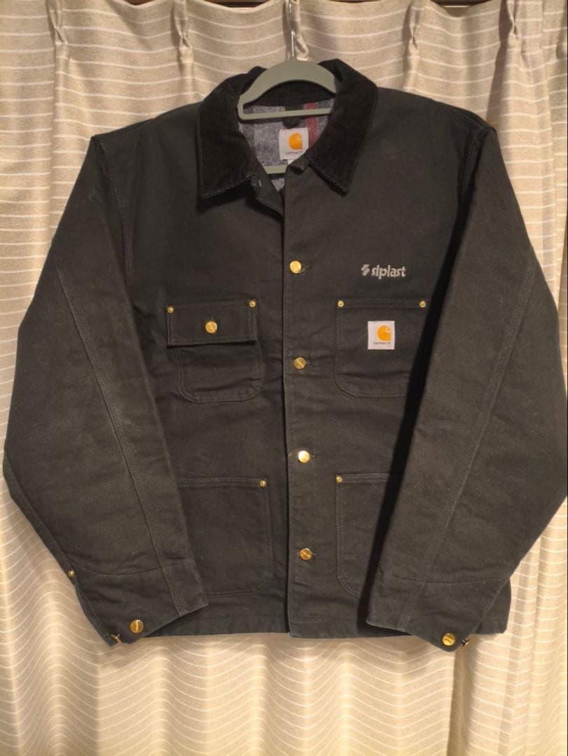 未使用】Carhartt ミシガンチョアコート ブラック - メルカリ