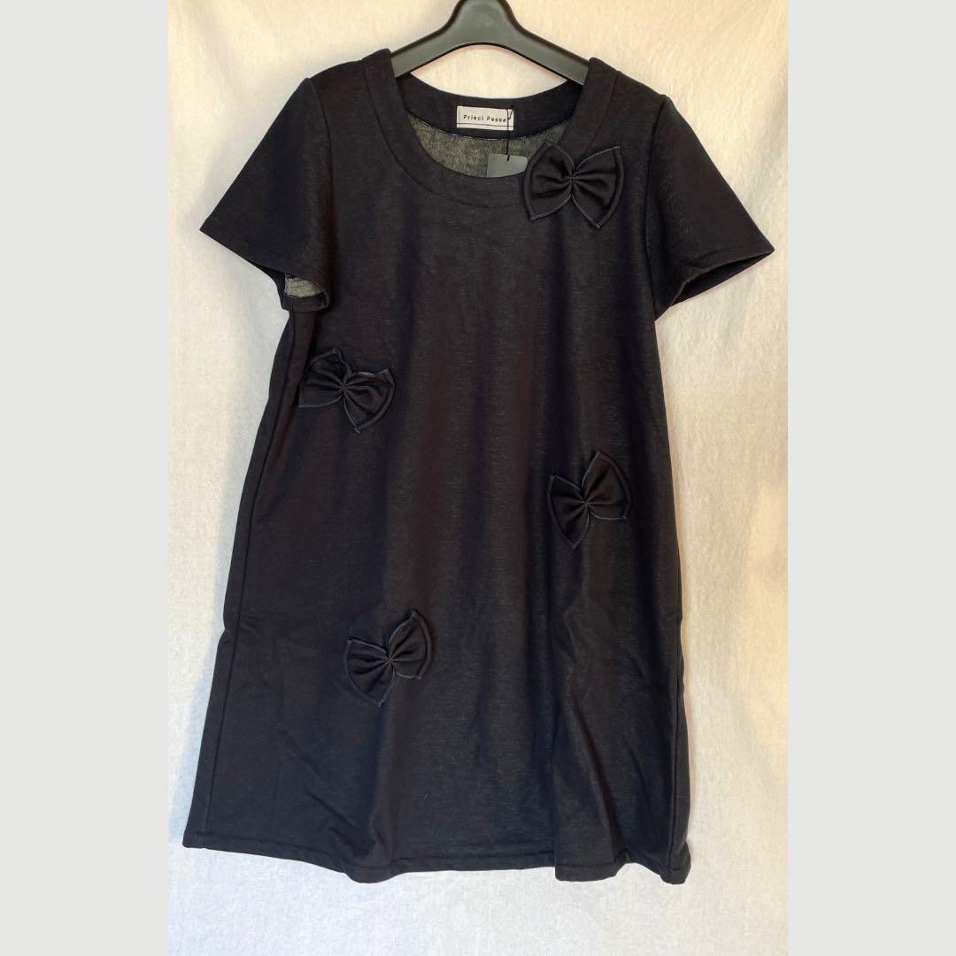 【新品】さえら Princi Pessa プリンチペッサ 半袖裏起毛チュニック 杢ニット裏起毛フラワーチュニック | 京都通販ミセスのファッション館