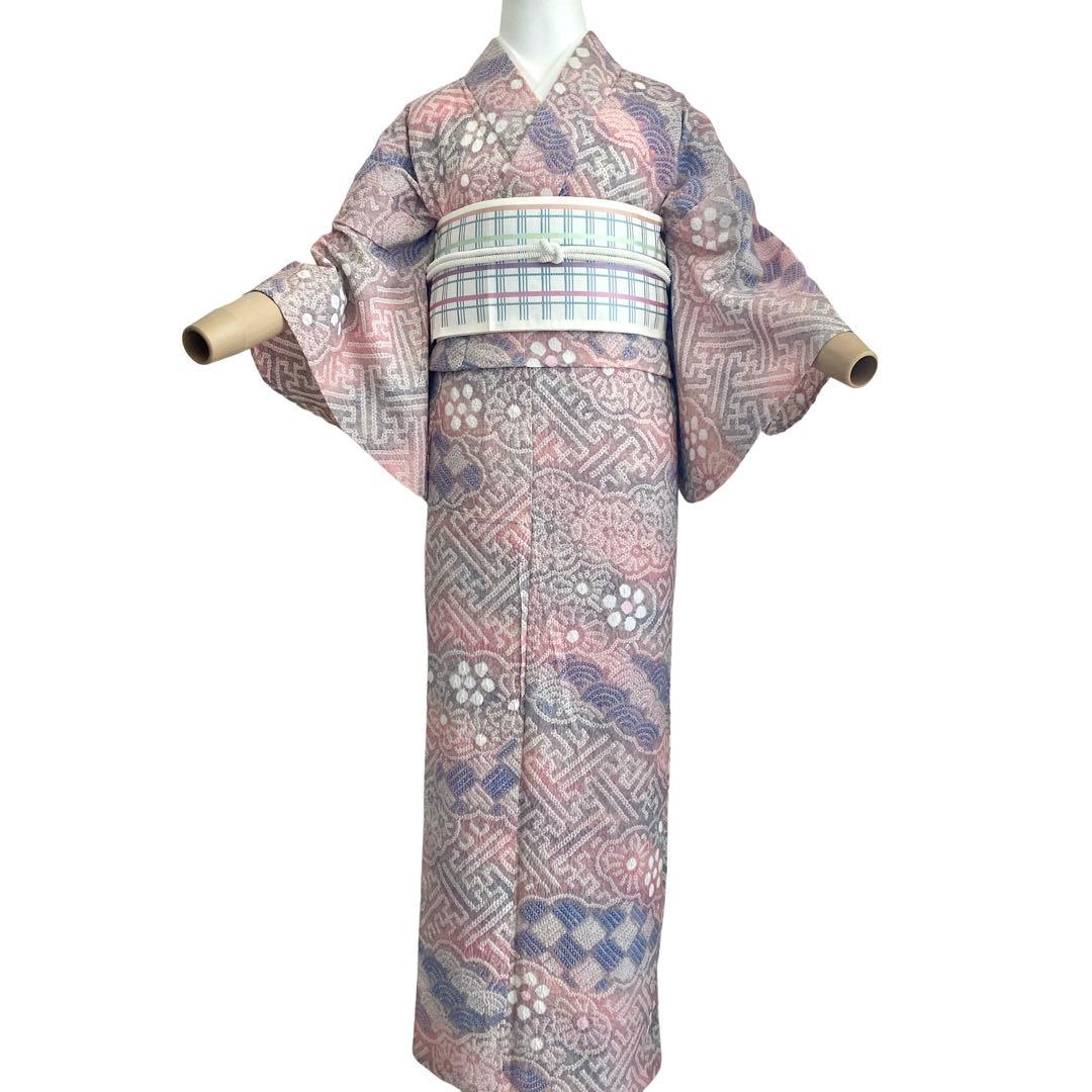 ☆ ちぃ様専用です☆ 古典文様 有松絞り 絞り染め 絞り浴衣 総絞り NO3